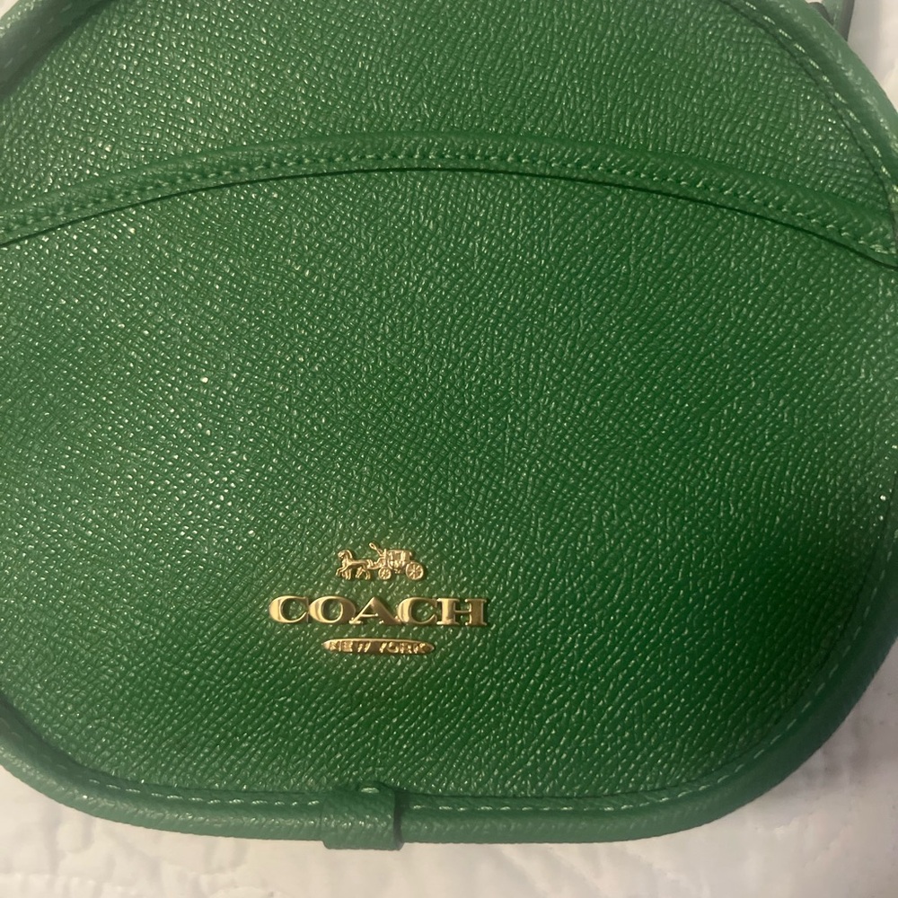 Coach Emerald Green Leather Bag